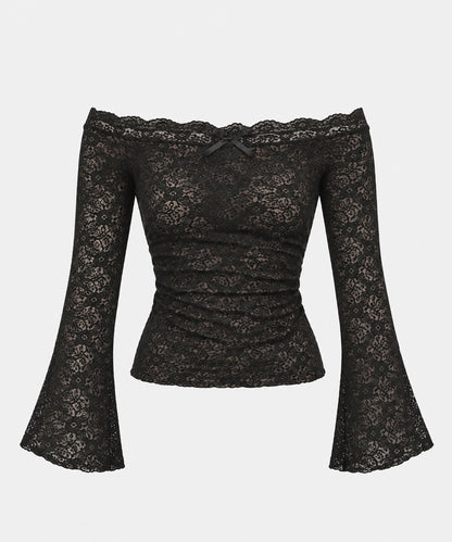 Lau Lace Blouse Black